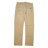DICKIES Mens Regular Fit Straight Leg Denim Beige W32 L32 Workwear Jeans Zip