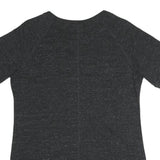 NIKE Womens Black Graphic T-Shirt M Short Sleeve Crew Neck Just Do It Logo