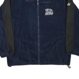 PUMA Mens Blue & Black Vintage Zip Jacket XL Polyester Blend Sportswear Casual