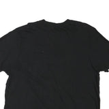 DICKIES Womens Black Crew Neck T-Shirt XL Cotton Blend Plain Short Sleeve