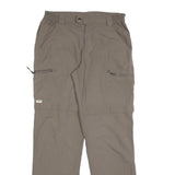 BRUGI Mens Regular Fit Beige Zip Trousers W30 L32 Casual Outdoor Lightweight