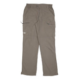 BRUGI Mens Regular Fit Beige Zip Trousers W30 L32 Casual Outdoor Lightweight