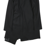 ZARA Womens Black Classic Jacket S Cotton Blend Button Closure Casual Outerwear