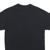 POETIC JUSTICE Mens Black Graphic T-Shirt M Short Sleeve Crew Neck Streetwear