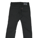 LEVI'S 513 Mens Black Slim Skinny Denim W29 L28 Zip Cotton Blend Slim Fit Jeans