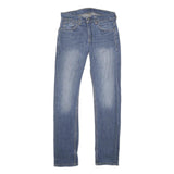 LEVI'S 511 Slim Mens Jeans Blue Slim Skinny Denim Medium W30 L32 Classic Zip