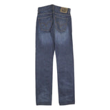 LEVI'S 511 Skinny Mens Jeans Blue Slim Denim Medium W32 L34 Stretch Zip