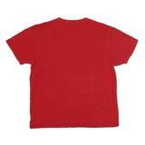 POLO RALPH LAUREN Mens Red Classic T-Shirt L Short Sleeve Crew Neck Soft Cotton