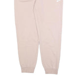 NIKE Womens Joggers Beige Slim Tapered M W28 L28 Cotton Blend Sweatpants