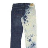 DICKIES Mens Jeans Blue Slim Skinny Denim Rinse W31 L30 Distressed