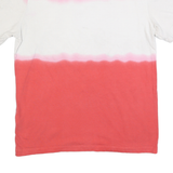 NIKE Mens Red & White Graphic T-Shirt M Short Sleeve Crew Neck Casual Wear