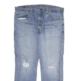 LEVI'S 502 Mens Jeans Blue Regular Straight Denim Medium W38 L30 Classic Style