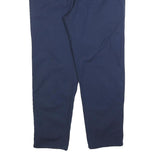 PATAGONIA Womens Cotton Blend Navy Regular Straight Trousers W31 L27 Comfortable