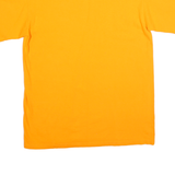 ANVIL Mens Orange Tennessee Graphic T-Shirt M Short Sleeve Crew Neck Cotton