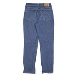 LEVI'S Womens Blue Regular Straight Denim W29 L30 Classic Zip Cotton Blend Jeans