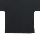CHAMPION Mens Black T-Shirt XL Short Sleeve Crew Neck Cotton Blend Classic Logo
