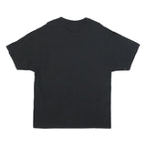 CHAMPION Mens Black T-Shirt XL Short Sleeve Crew Neck Cotton Blend Classic Logo