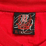 Crown Logo Brooklyn Xpress Graphic T-Shirt - XL Red Cotton