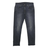 LEVI'S 512 Tapered Mens Jeans Blue Slim Tapered Denim Medium W30 L28 Cotton