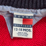 Age 12-18 Months Tommy Hilfiger Sweatshirt - 3XS Red Cotton