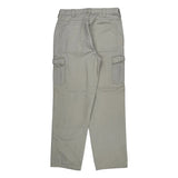 Wrangler Cargo Trousers - 34W 34L Beige Cotton