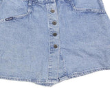 WRANGLER Womens Denim Shorts Light Blue S W28 Button Fly Casual Summer