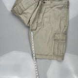 Levis Cargo Shorts - 36W 11L Beige Cotton