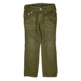 Age 4 True Religion Pants - 2XS Green Cotton Blend