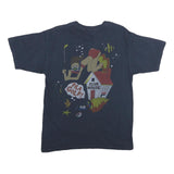 FILA Mens Navy Blue Graphic T-Shirt M Short Sleeve Crew Neck Golf Clubhouse