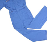 TOPPMASTER Mens Blue Polyester Blend Dungarees Regular Fit Short Sleeve M W32