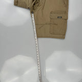 Wrangler Cargo Shorts - 34W 10L Khaki Cotton