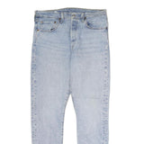 LEVI'S 501S Mens Jeans Blue Regular Straight Denim Light W32 L29 Classic Cotton