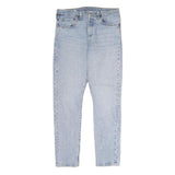 LEVI'S 501S Mens Jeans Blue Regular Straight Denim Light W32 L29 Classic Cotton