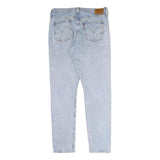 LEVI'S 501S Mens Jeans Blue Regular Straight Denim Light W32 L29 Classic Cotton
