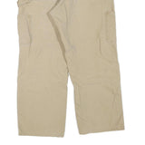 CARHARTT Mens Jeans Beige Regular Straight Cotton Blend W33 L26 Workwear Durable