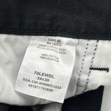 Wrangler Cargo Trousers - 34W 30L Black Cotton