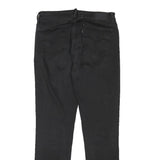 LEVI'S Womens Black Regular Skinny Denim Medium W29 L29 Zip Cotton Blend Jeans
