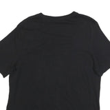 PUMA Mens Black Graphic Logo T-Shirt XL Short Sleeve Crew Neck Cotton Blend