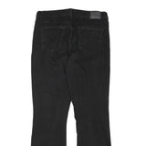 LEVI'S Womens Black Regular Fit Straight Denim Jeans W31 L29 Classic Zip Closure