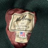 Universal Pictures Mac Murray Varsity Jacket - Small Beige Leather