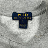 Age 10-12 Polo By Ralph Lauren Sweatshirt - Large Grey Cotton