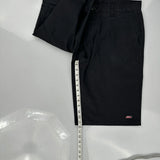 Dickies Shorts - 36W 11L Black Cotton