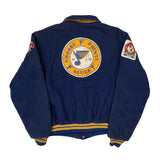 Grosse Pointe Blues Rennoc Varsity Jacket - 2XL Yellow Cotton Blend