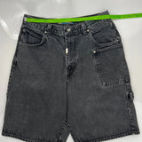 Boss Cargo Carpenter Shorts - 32W 11L Gray Denim