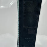 Carhartt Double Knee Carpenter Trousers - 35W 30L Black Cotton