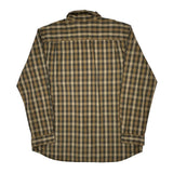 Carhartt Checked Shirt - 2XL Beige Cotton