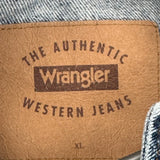 Wrangler Denim Jacket - XL Blue Denim