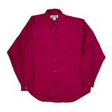 Ex-Xit Shirt - Medium Red Silk