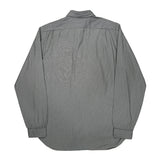 Polo By Ralph Lauren Pinstripe Shirt - Medium Gray Cotton