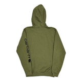Loose Fit Carhartt Hoodie - XL Green Cotton